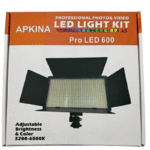 Apkina LED 600 PRO Professional Photo & Video Light