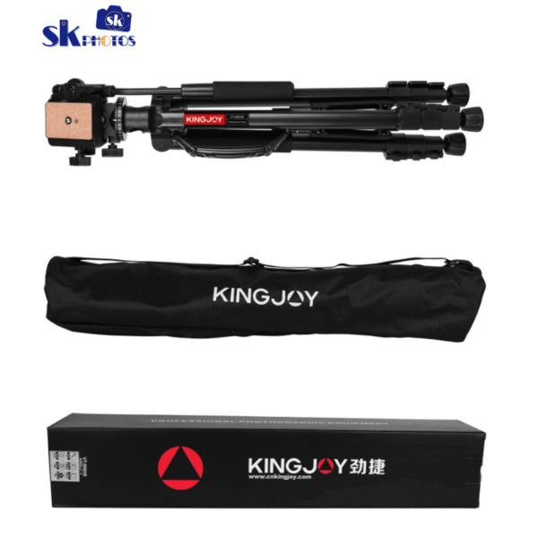 KINGJOY VT-890H6 2-in-1 Monopod + Tripod