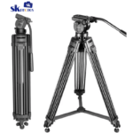 Kingjoy VT-3500 Professional Heavy Duty Aluminium Video Tripod with VT-3530 Fluid Video Head Kit
