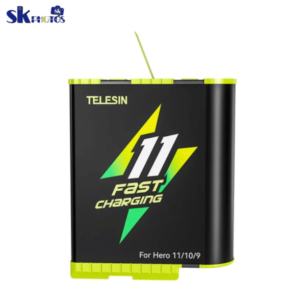 Telesin Gopro 1750mAh Fast-Charging Battery Hero 9, 10, 11, 12