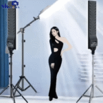 Ring Light White Light Soft Ring Light (RL) Lighting LED Rectangular Light Panel with Remote Control and Metal Holder 2 Meters for Smartphone, Camera and YouTube Video (RL-100)
