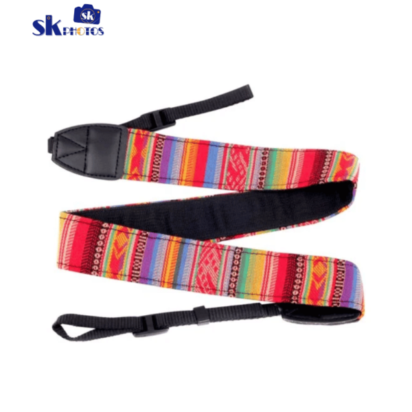 Adjustable Multi color Camera Strap