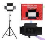 LED 800 RGB Professional Light with 2 battery + Charger and Stand Complete kit Set