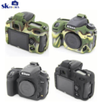 Camera Case for Nikon D750 - Protective Silicone DSLR Skin Cover, Detachable Cage, Shockproof, Dustproof black / Camouflage / yellow - Image 2