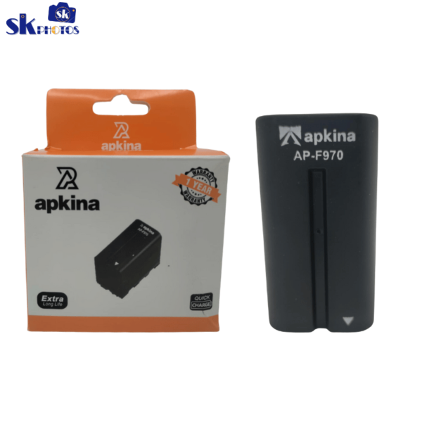 Apkina AP-F970 L-Series Info-Lithium Battery Pack 7800 mAh