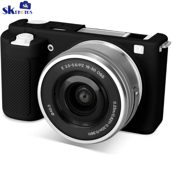 ZV-E10 Silicone Armor Skin Camera Case Body Cover Protector for Sony Digital Camera