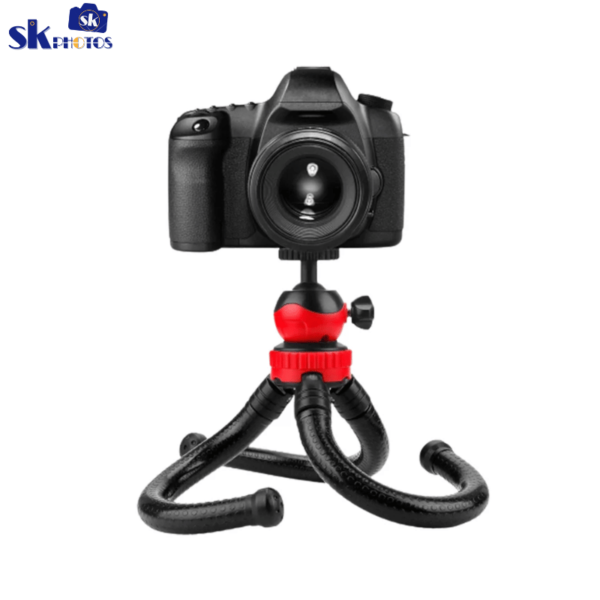 Octopus Flexible Tripod Stand Perfect Support for Mobile Phones and DSLR Cameras