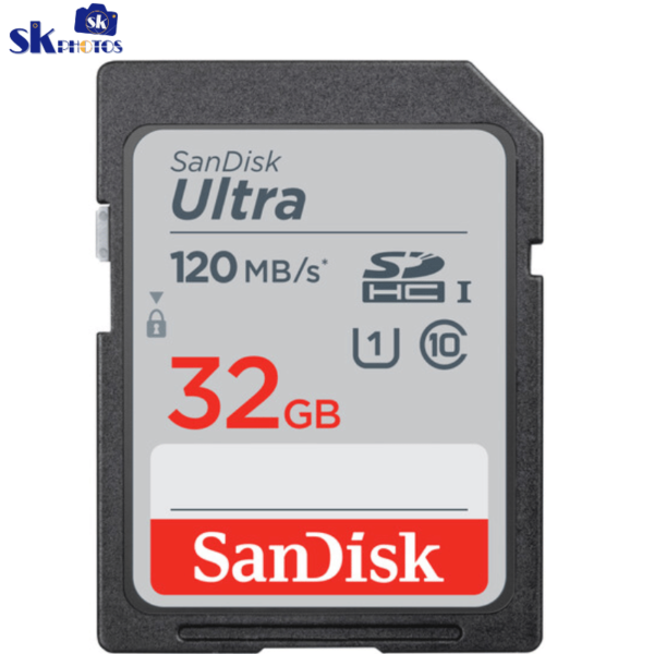SanDisk 32GB 120MB/s UHS-I SD Card