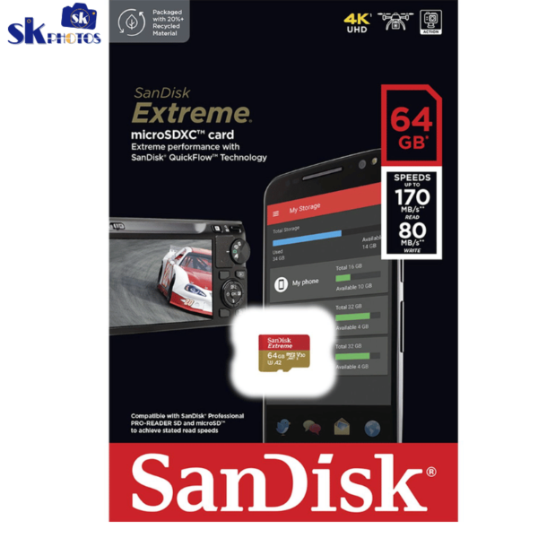 SanDisk 64GB Micro Extreme 170MB/s
