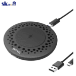 Blobby USB Conference Microphone with Wireless Charger