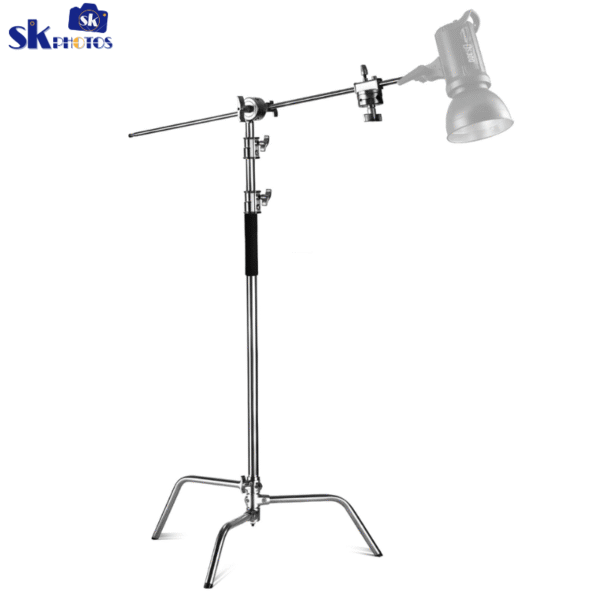 C-Stand with Arm, Grip Head & Removable Turtle Base Ultimate Stability and Versatility for Professionals
