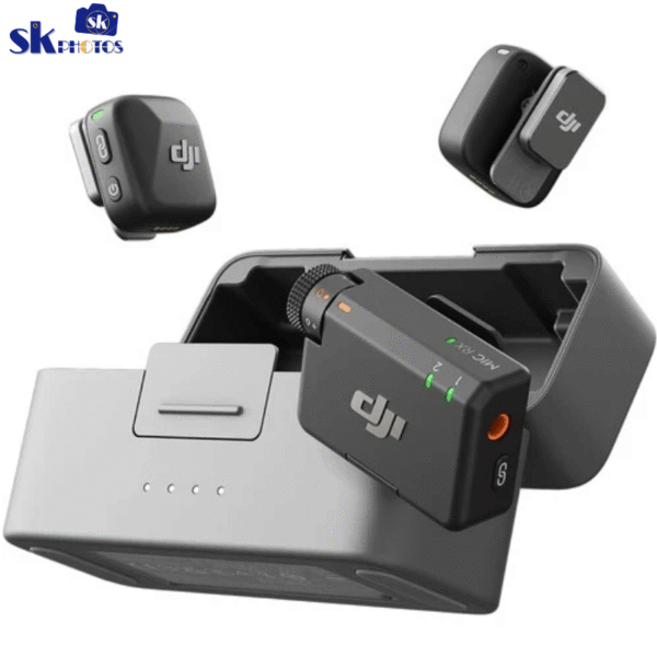 DJI Mic Mini 2-Person Compact Wireless Microphone System for Camera & Smartphone (2.4 GHz)