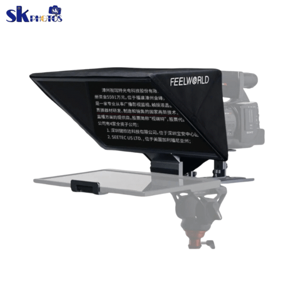 Portable Teleprompter Kit – FeelWorld TP16 with Remote & Tablet Compatibility