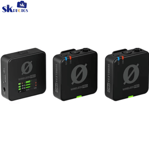 RODE Wireless PRO 2-Person Clip-On Wireless Microphone System/Recorder with Lavaliers (2.4 GHz)