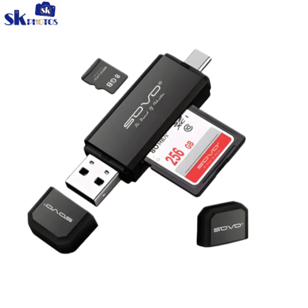 SOU-373 CLICK SERIES TYPE-C OTG CARD READER