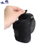 1200D/1300D/1500D camera silicone protective body camera cover Camera Bag Black - Image 3