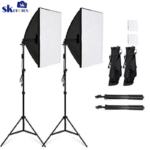 Single Bulb Holder Softbox Light (Set)