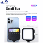 Mini RGB LED Full-Color Camera Video Light 5W with 800Lm Brightness, 3000K to 7000K Color Temperature, 5m Illumination Distance, 2000mAh Battery Capacity for Photography Lightning, Smartphones, Vlog, TikTok - Image 3