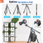 Apkina TM264A + LP36 Tripod+Monopod - Image 6