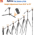 Apkina TM264A + LP36 Tripod+Monopod - Image 3
