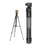 Plokama PK9970 Professional Tripod | Adjustable Aluminum Alloy Tripod Stand | Heavy-Duty Camera & Mobile Tripod for Photography & Videography | 360° Rotation | Travel-Friendly - Image 3