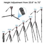 Apkina TM264A + LP36 Tripod+Monopod - Image 13