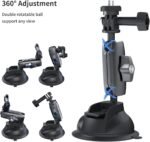 TELESIN Aluminum Alloy Camera Suction Cup Mount - Image 8