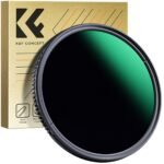 K&F Concept 49mm  Variable ND3-ND1000 ND Filter (1.5-10 Stops) Neutral Density Lens Filter with 24 Multi-Layer Coatings for Camera Lens Nano-Dazzle - Image 3