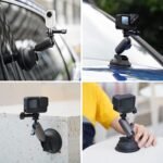 TELESIN Aluminum Alloy Camera Suction Cup Mount - Image 6