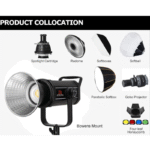 Apkina Professional LED Light 200W Bi-Color Studio Video Light - Image 5