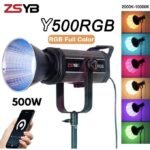 ZSYB 500 RGB LED Video Light 150W – Professional Studio Lighting with App Control & Bowens Mount - Image 4