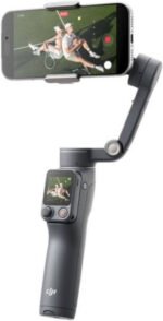 DJI, Osmo Mobile 8P, Smartphone Gimbal Stabilizer, Creator Combo, 3 Axis Stabilization, Foldable Design, ActiveTrack, Portable Vlogging Rig for iPhone Android, Black | Osmo Mobile 8P with Dji Mic - Image 6