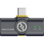 Hollyland LARK M2 DUO 2-Person Wireless Combo Microphone System (2.4 GHz, Shine Charcoal ) 1 year Officail Warranty - Image 11