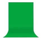 5x9 Feet Large Collapsible Green Screen Backdrop Portable Retractable Chroma Key Panel Photo Background with Stand for Video Conference, Photographic Studio, Streaming