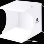 Puluz Mini LED Photography Shadowless Light Lamp Panel Pad + Studio Shooting Tent Box, Acrylic Material, 30cm x 30cm Effective Area