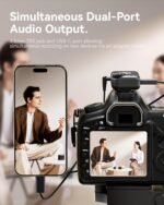 Hollyland Lark M2S Ultimate Combo (Camera RX+USB-C RX+Lightning RX) Wireless Lavalier Microphone for iPhone/Camera/Android/PC, Compact Mic, Titanium Clip, Noise Cancelling, Content Creation - Image 4