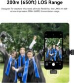 Hollyland LARK A1 Combo – Dual Wireless Lavalier Microphone System for Smartphones for creators - Image 5