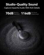 Hollyland Lark M2S Ultimate Combo (Camera RX+USB-C RX+Lightning RX) Wireless Lavalier Microphone for iPhone/Camera/Android/PC, Compact Mic, Titanium Clip, Noise Cancelling, Content Creation - Image 6