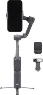 DJI, Osmo Mobile 8P, Smartphone Gimbal Stabilizer, Advanced Tracking Combo Black, 3 Axis Stabilization, Foldable Design, Active Track, Portable Vlogging Rig for iPhone Android, Black | Osmo Mobile 8P - Image 9