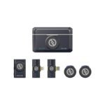 Hollyland LARK M2 DUO 2-Person Wireless Combo Microphone System (2.4 GHz, Shine Charcoal ) 1 year Officail Warranty - Image 9