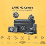 Hollyland LARK M2 DUO 2-Person Wireless Combo Microphone System (2.4 GHz, Shine Charcoal ) 1 year Officail Warranty - Image 10