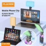 Plokama U160 Pro RGB Portable LED Video light (Rechargeable) with Multiple Colors